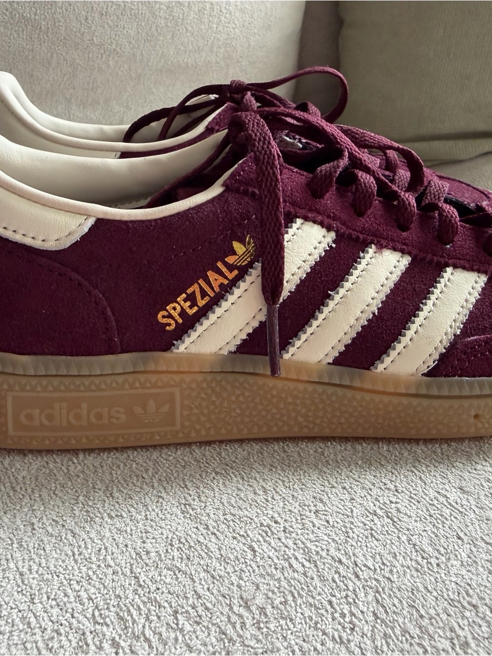 adidas special Burgundy Sneaker